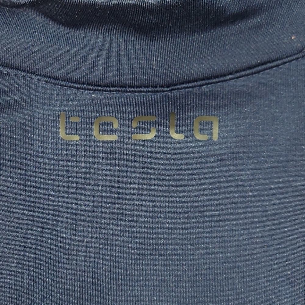 Tesla Navy Blue Compression Base Layer Long Sleeve - Picture 7 of 13